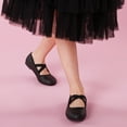 thumbnail image 2 of DREAM PAIRS Girls Ballerina Dress Shoes Mary Jane Flats, 2 of 3