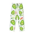 thumbnail image 4 of Disketp Kawaii Avocado Men'S Pajama Pants - Ultra Soft Fleece Sleep And Lounge Pants (Size: S-Xxl), 4 of 9
