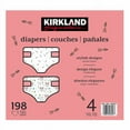 Kirkland Signature Diapers, Size 4 (2237 lb/1017 kg), Super Absorbent, Breathable, Eco