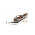thumbnail image 1 of Zapatos de tacón con charol Mary Jane para mujer, zapatos cuadrados de cuero grueso con restauración de formas antiguas, zapatos de mujer para mujer 40 Gao Jinjia LED, 1 of 2