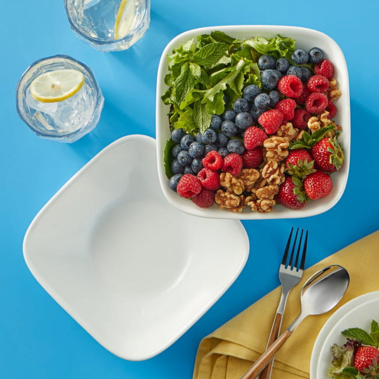 Corelle Square 1 Quart Pure White Serve Bowl