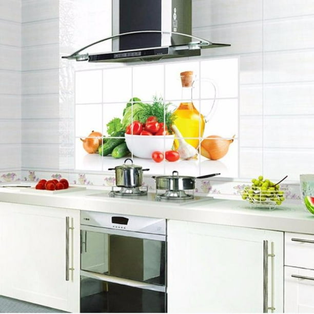 Wall Stickers Art Home Decor Stickers Removable Decal Kitchen Oilproof