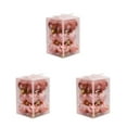 thumbnail image 1 of kurtrusly 12pcs/set Elegant And Delicate Christmas Tree Balls Durable Construction rose gold 3Set, 1 of 6