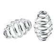 thumbnail image 1 of Bobber   Springs 1 Pair 3 Inch Steel Barrel Springs  Mounting Fit Har-ley Chopper Bobber Motorcycle, 1 of 3