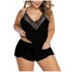 thumbnail image 1 of Lencería Sexy de talla grande para mujer, ropa interior erótica de empalme de encaje, camisola sexual, pantalones cortos, Porno exótico, picardías, disfraces, pijama, 1 of 4