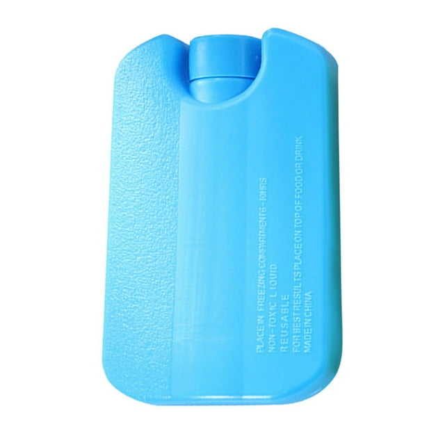 Packs de Glace Réutilisables pour Sacs à Lunch et Glacières, Packs de Gel de Congélation Durables, Idéal pour Camping, Randonnée, École, Travail et Sorties de Pique-Nique, Capacité de 150ml