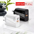 thumbnail image 2 of Methold Cabezal de Enchufe europeo Adaptador de enchufe multipropósito para ahorrar tiempo Accesorios de viaje Suministros de teléfono ABS de Teléfono y Comunicación White EU Plug, 2 of 4