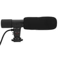 thumbnail image 4 of Audio estéreo externo para entrevistas profesionales, grabación de sonido de video digital compacto, cámara SLR, micrófono DV, 4 of 8