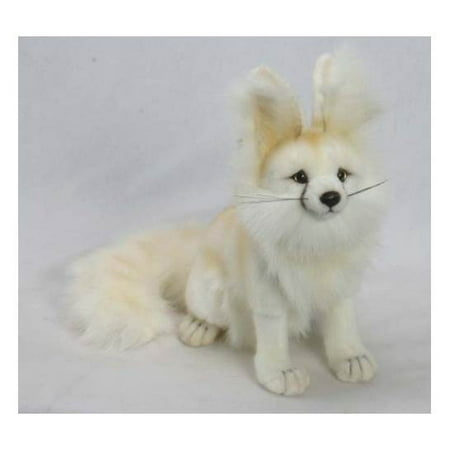 Hansa Seated Arctic Fox Plush Toy - Walmart.com