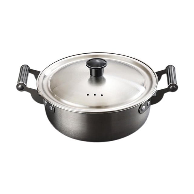 Olla para ramen coreana, utensilios de cocina multiusos, calentamiento rápido, fideos instantáneos coreanos 22 centímetros