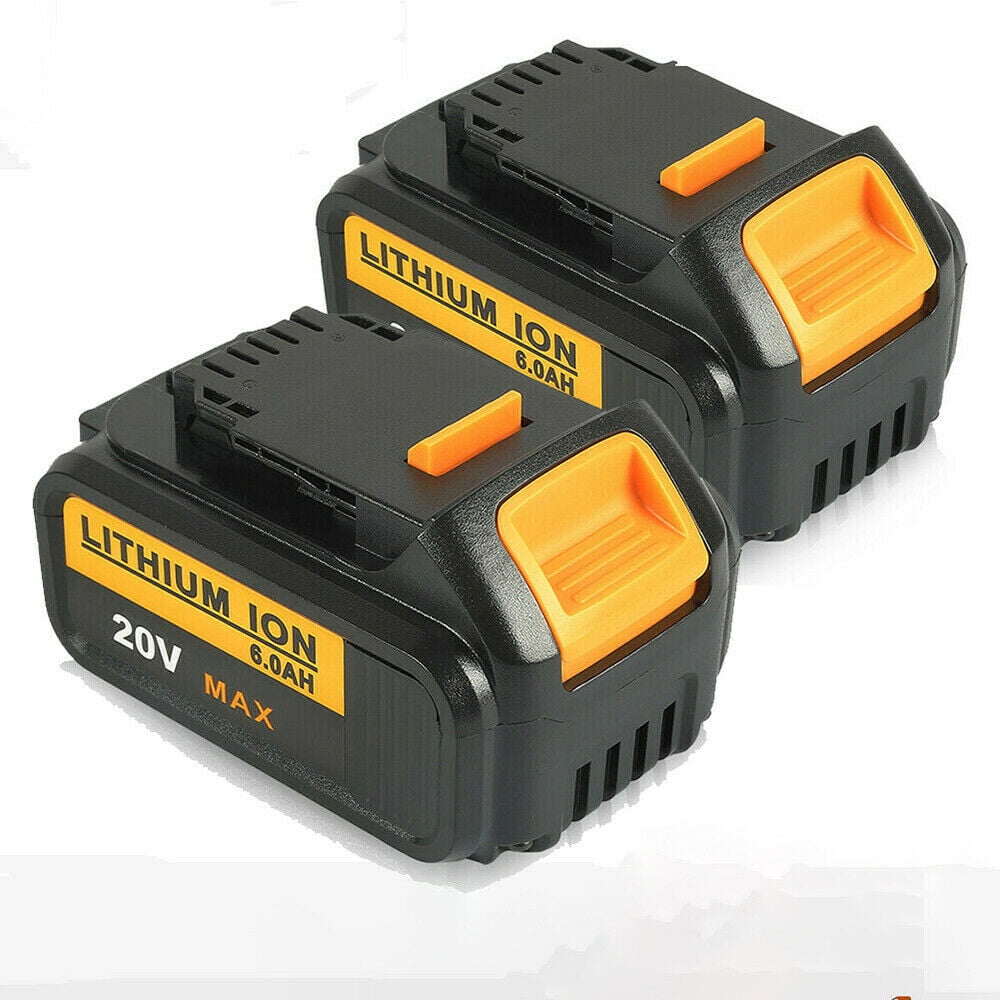 2x DCB184 for DEWALT 18V 6Ah Li-ion Battery DCB182 DCB200 DCB180 XR Slide Pack 