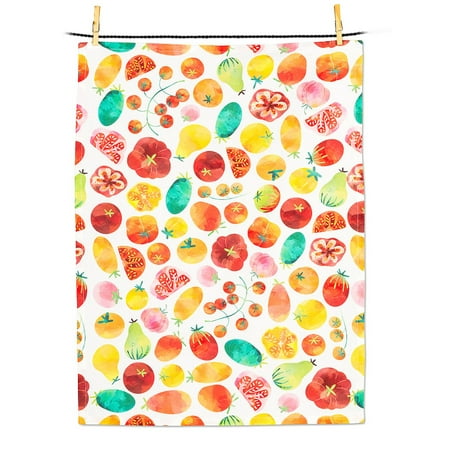 

Set of 6 Colorful Tomatoes Tea Towel