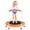 Orang, variant on LIZEVINC 36" Trampoline Indoor Trampoline with Handle,Blue Multi