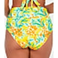 thumbnail image 6 of Printed Fold-Over High-Waist Bikini Bottom Swimsuit, 6 of 6