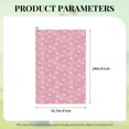thumbnail image 4 of Kdxio Flamingos and Flowers Pattern Golf Towel (24" X 16") with Carabiner Clip - The Convenient Golf Cleaning Towel, 4 of 8