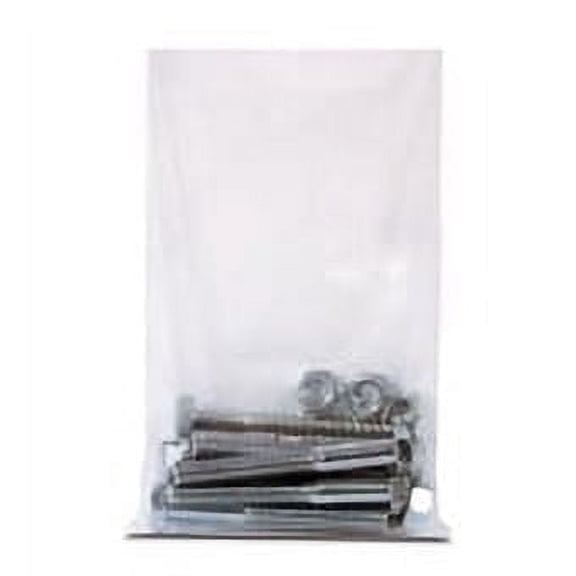 SSBM 2 x 3" 4 Mil Heavy-Duty Flat Poly Bags 1000/Case