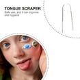 thumbnail image 5 of Tongue Scraper with Travel Case- 2 Pack, Fights Bad Breath, Medical Grade Stainless Steel, Great for Oral Care, Tongue Cleaner for Adults and Kids, Easy to Use with Non- Synthetic Handle, 5 of 5