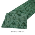 thumbnail image 3 of Luoshdecor Christmas Table Runner,Green Winter Christmas Tree Jacquard Table Runner, for Dining/Parties/Holiday Decor 13.8x55 in, 3 of 7