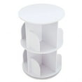 thumbnail image 5 of 360° Rotating Bookshelf Bookcase Storage Shelf Freestanding Display Rack Stand, 5 of 12