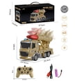 thumbnail image 1 of Alician Kids Rc Truck Movable Missile Launcher Vehicle Simulation Turret Rotation Rc Car With Light For Boys Birthday Xmas Gifts, 1 of 6