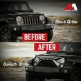 thumbnail image 6 of Pre-Owned AMERICAN MODIFIED Goliath Grill Compatible w/ 07-18 Jeep Wrangler JK, 6 of 11
