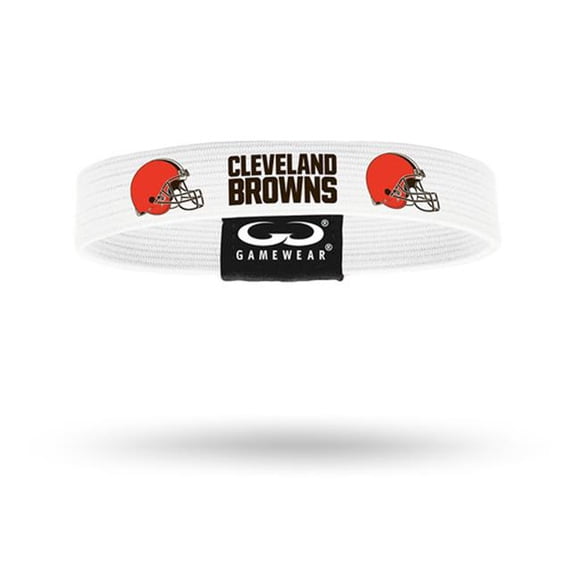 Cleveland Browns Nfl Core Wristband Wristband, Medium