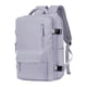 thumbnail image 1 of Mochila informal con doble hombro para mujer y hombre, bolso de noche morado claro, 1 of 9