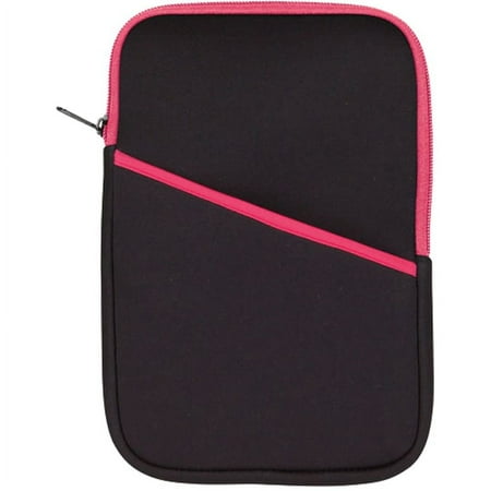 7” PINK NEOPRENE TABLET ZIP SLEEVE