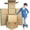 Larges Boxes (12 Pack), variant on Large Moving Boxes Pack of 12 with Handles– 20" x20" x15" – Cheap Cheap Moving Boxes.