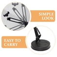 thumbnail image 3 of RUNROTOO Support de Téléphone Portable pour Enregistrement Selfie Support Noir ABS Angle Réglable Adapté pour Diffusion en Direct Lot de 1, 3 of 7