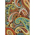 thumbnail image 1 of Orian Aruba Area Rugs - 2305 Contemporary Floral Paisley Petals Leaves Bulbs Rug, 1 of 1