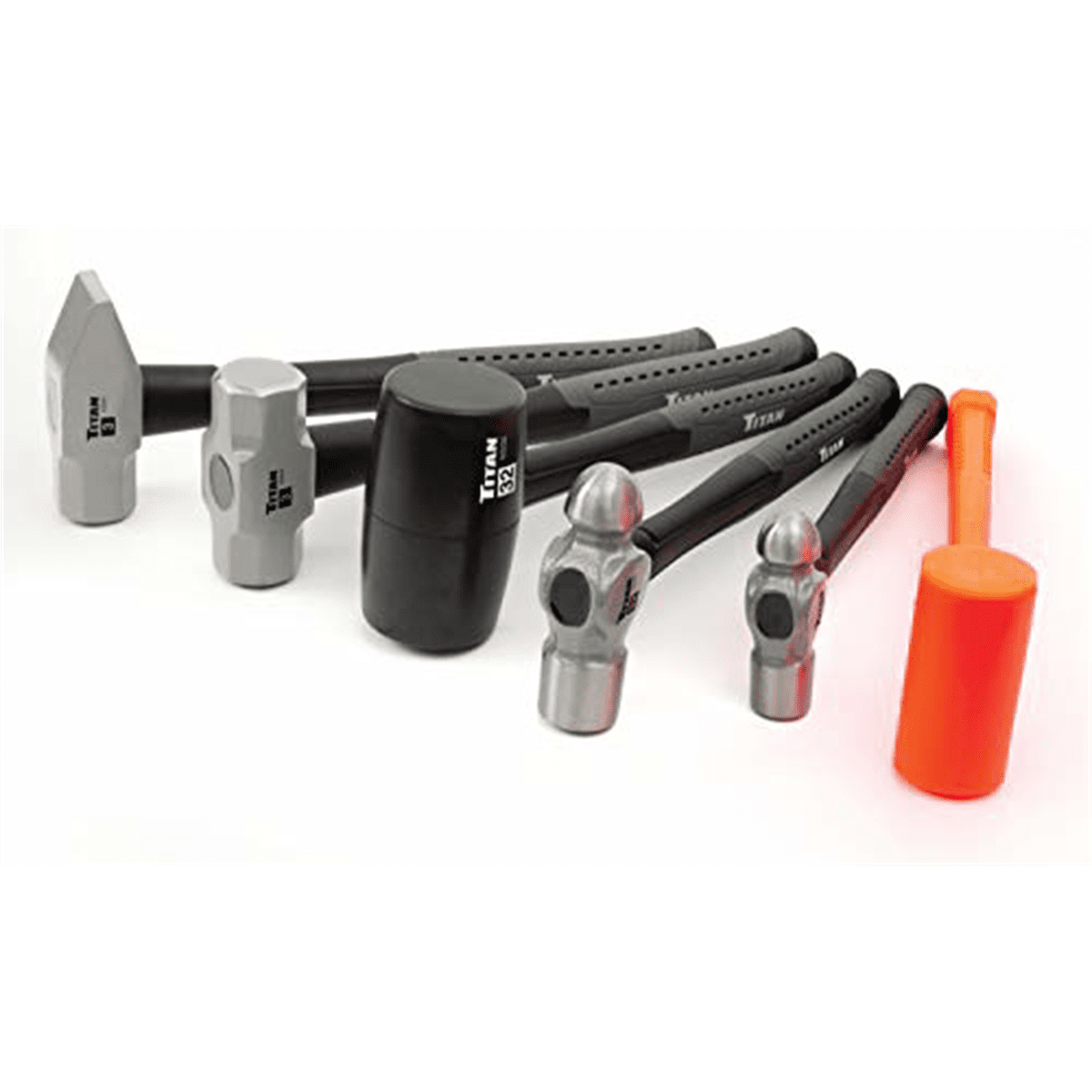 TITAN 6 Pc. General Use Hammer Set