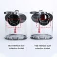 thumbnail image 4 of ZheElen Premium Vacuum Dirt Cup For DC58 DC Transparent Color Easy As Shown 1Set, 4 of 6