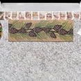 thumbnail image 3 of Christmas Coir Door Mat Pinecones 16 X 48, 3 of 4