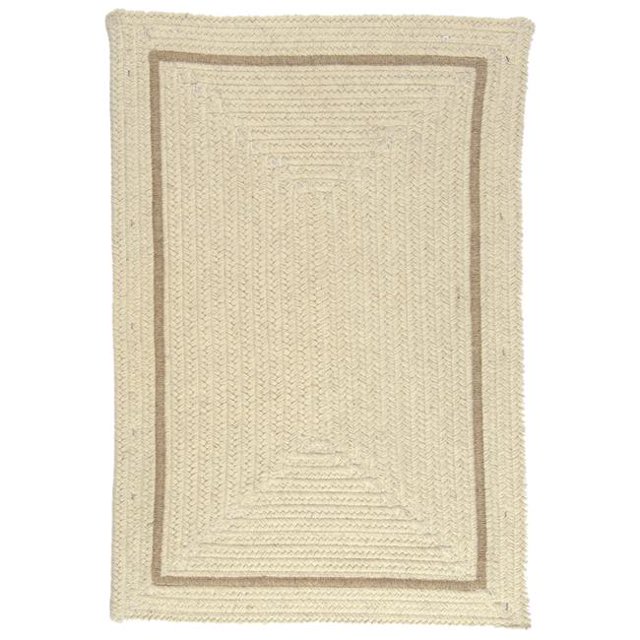Colonial Mills EN30R060X084R 5 x 7 ft. Shear Natural Wool Rug, Canvas