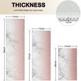 thumbnail image 4 of Pink Glitter White Marble Pattern Kitchen Rugs Sets Of 3,Kitchen Runner Rugs Non Skid Washable,Decorative Kitchen Floor Mats for Kitchen,Sink,Laundry,17"x30"+ 17"x47" + 17"x59", 4 of 6