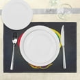 thumbnail image 3 of Ambesonne Skull Place Mats Set of 4, Colorful Skeletons Flowers, Standard Size, Multicolor, 3 of 6