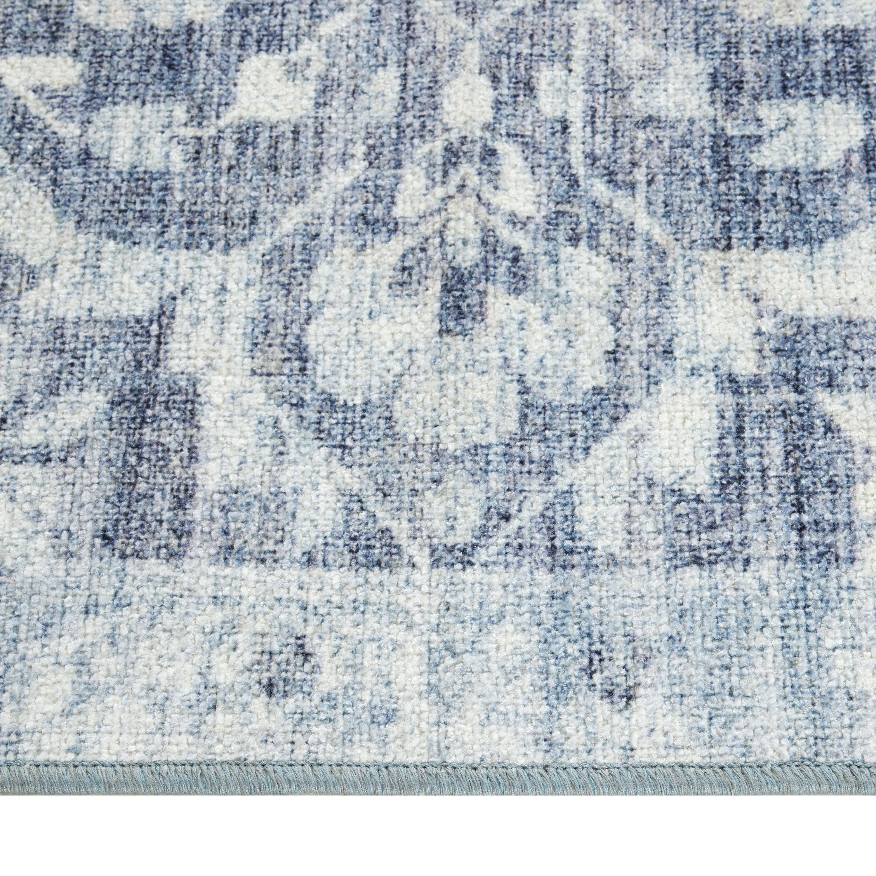(2 pack) Better Homes and Gardens Blue Persian Non-Skid Runner Rug - 24"x84"