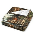 thumbnail image 3 of Anime Castle Soft Cozy Warm, Lightweight And Plush Flannel Throw Blankets - Perfect for Couch, Bed, Travel, 3 of 8
