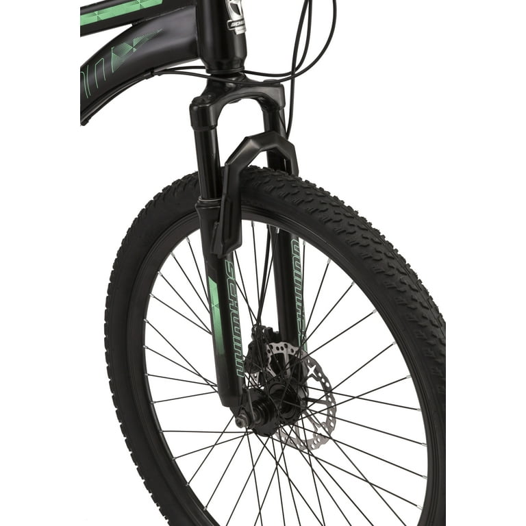 Schwinn 26 in. Sidewinder Unisex Mountain Bike Black and Green