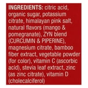 Zyn Drink Mango Pomegranate Turmeric Electrolyte 8ct, 0.32 OZ