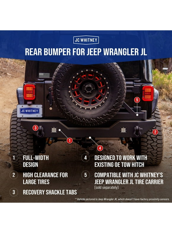 Aftermarket Replacement Jeep Wrangler Front Bumpers in Jeep Accessories +  Jeep Parts 