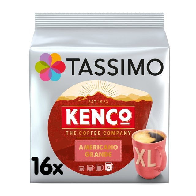 Tassimo Kenco Grande XL Coffee Pods 16's - Walmart.com