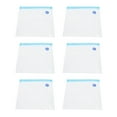 thumbnail image 1 of 6Pcs Vacuum Zipper Bags Food Sealer Storage Reusable Bags with Double Layer Zippers for Food Preservation, 1 of 7