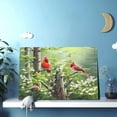 thumbnail image 6 of HFDF Canvas Wall Decor Art Painting Print, Spring Birds Sunflowers Home Decoration Artwork Picture Ready To Hang 20x16inch Framed, 6 of 6