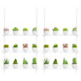 thumbnail image 1 of Estantes transparentes para colgar plantas en ventanas, Otniap, 16 pulgadas, 3 niveles, paquete de 2, 1 of 7