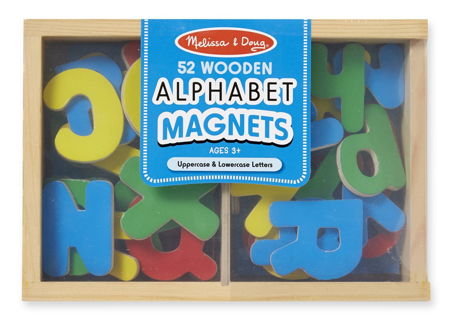 wooden alphabet magnets