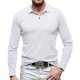 thumbnail image 1 of pstuiky camisa de manga larga para hombre, Blusa con botones y solapa de color liso para hombre Tops casuales para hombres xl, 1 of 7