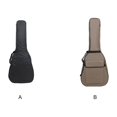 thumbnail image 4 of Padded Guitar Bag Adjustable Strap Dual Shoulder Case Waterproof Backpack Thickening Fabric Soft for Musical Bags Coffee Color, 4 of 9