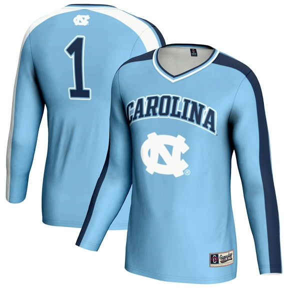 Unisex GameDay Greats Light Blue North Carolina Tar Heels #1 Lightweight Volleyball Fashion Jersey